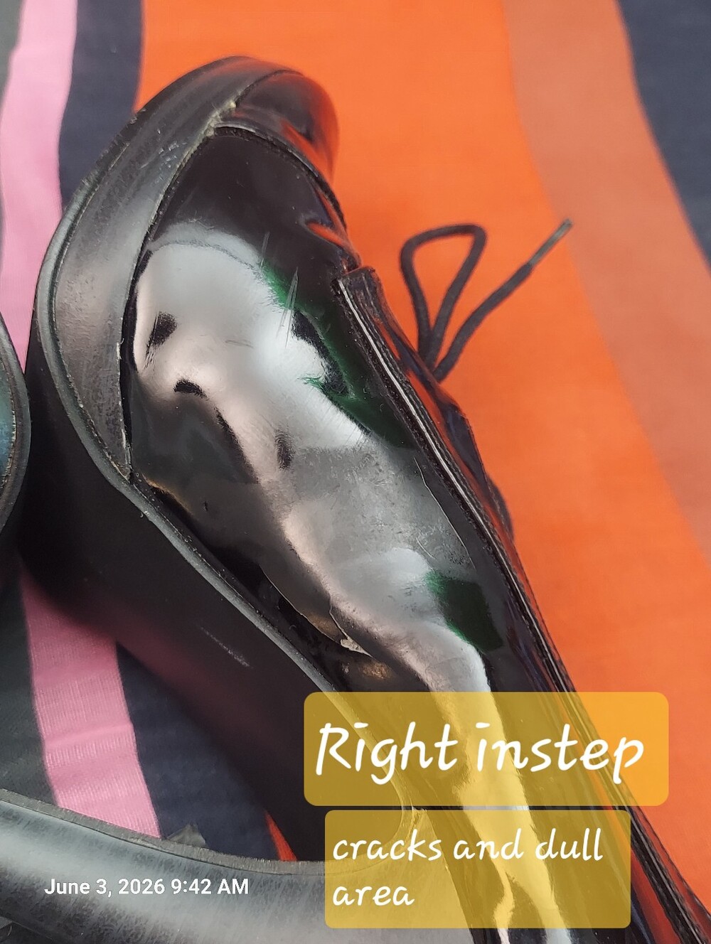 Heeled Patent Leather Oxfords by Voltage - Picture 11 of 12